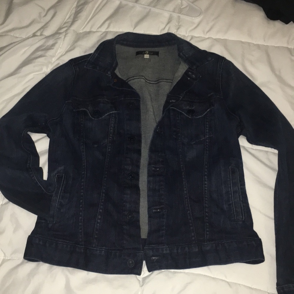 Seven for all mankind denim jacket